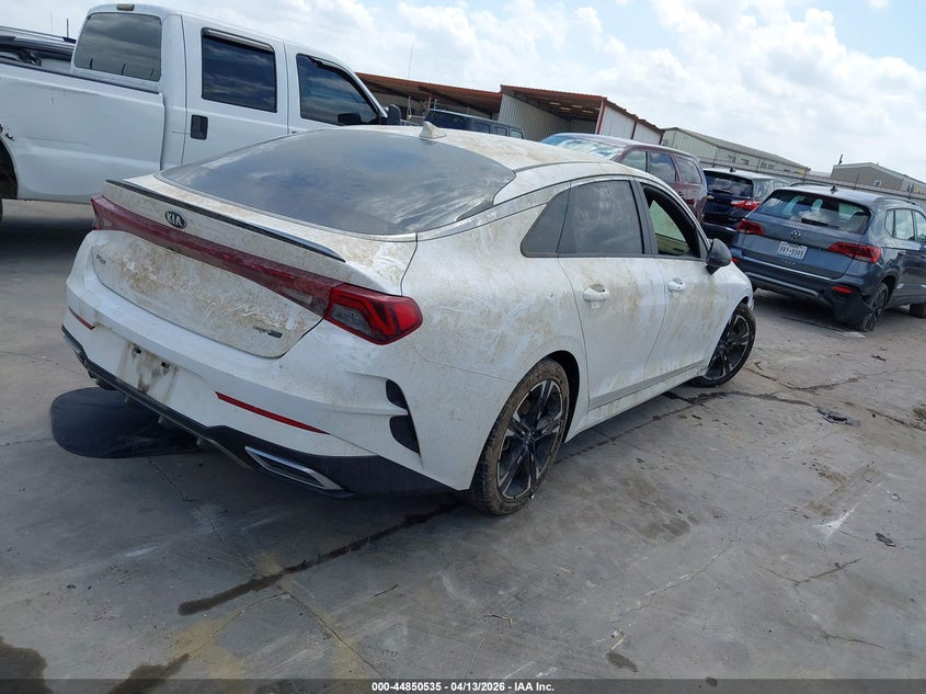 2021 Kia K5 VIN 5XXG64J20MG055945 IAAI salvage auction — WATER/FLOOD, Salvage (Texas), sold $2,975 on 2026-07-07 (photo 4)