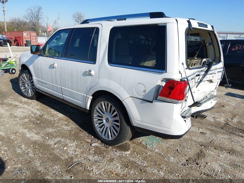 2015 Lincoln Navigator VIN 5LMJJ2JT1FEJ05396 IAAI salvage auction — REAR END, Salvage Title, sold $2,450 on 2026-07-21 (photo 3)