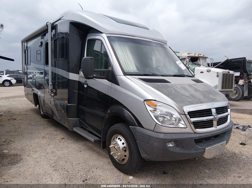 2008 Dodge Sprinter VIN WDXPF445989363598 IAAI salvage auction — INTERIOR BURN, Non-Repairable (California), sold $2,850 on 2026-07-14 (photo 1)