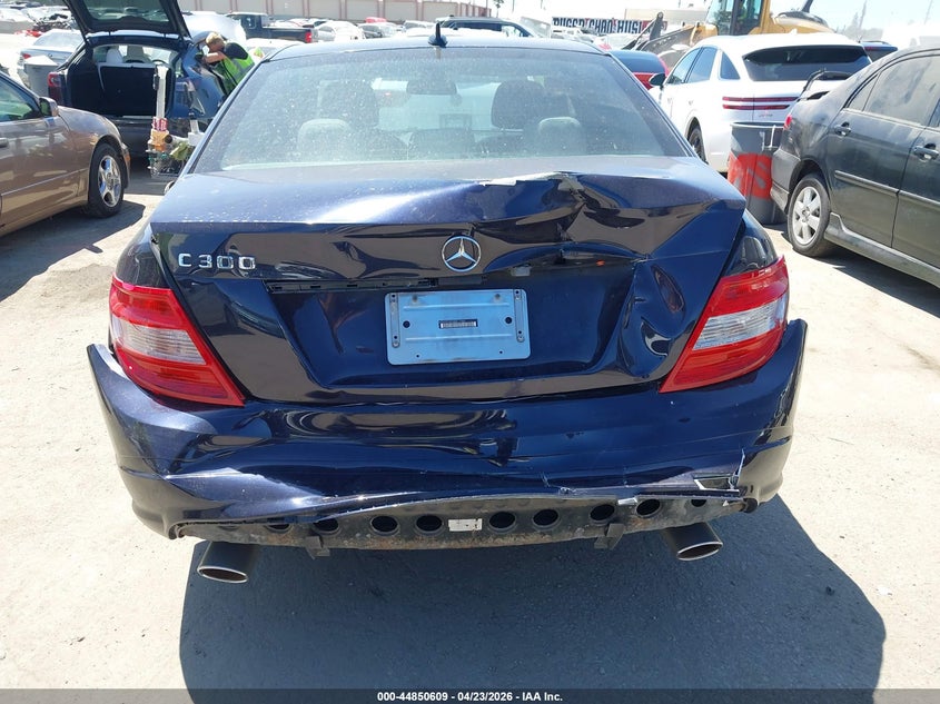 2008 Mercedes-benz C-klasse VIN WDDGF54X38R017583 IAAI salvage auction — REAR END, Salvage (California), sold $1,000 on 2026-07-08 (photo 6)