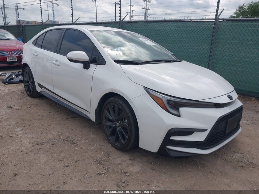 2024 Toyota Corolla VIN 5YFS4MCE0RP195127 IAAI salvage auction — SIDE, Original (Texas), sold $7,600 on 2026-07-09 (photo 1)