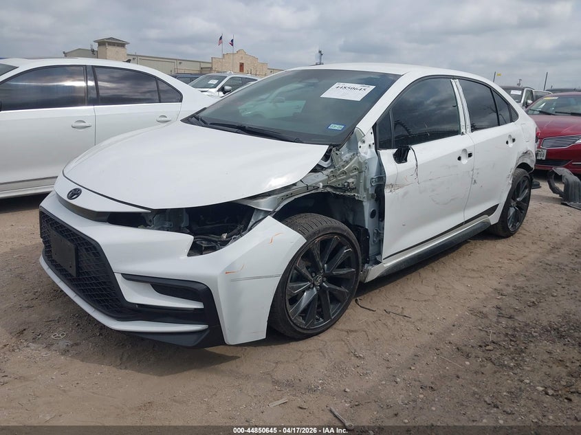 2024 Toyota Corolla VIN 5YFS4MCE0RP195127 IAAI salvage auction — SIDE, Original (Texas), sold $7,600 on 2026-07-09 (photo 2)