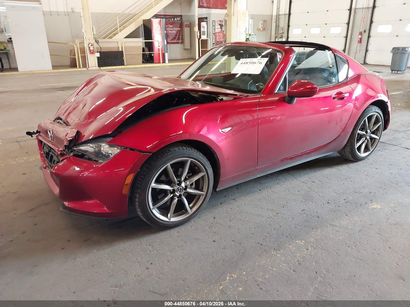2023 Mazda Mx-5 VIN JM1NDAM74P0561903 IAAI salvage auction — FRONT END, Salvage Title, sold $7,000 on 2026-07-31 (photo 2)