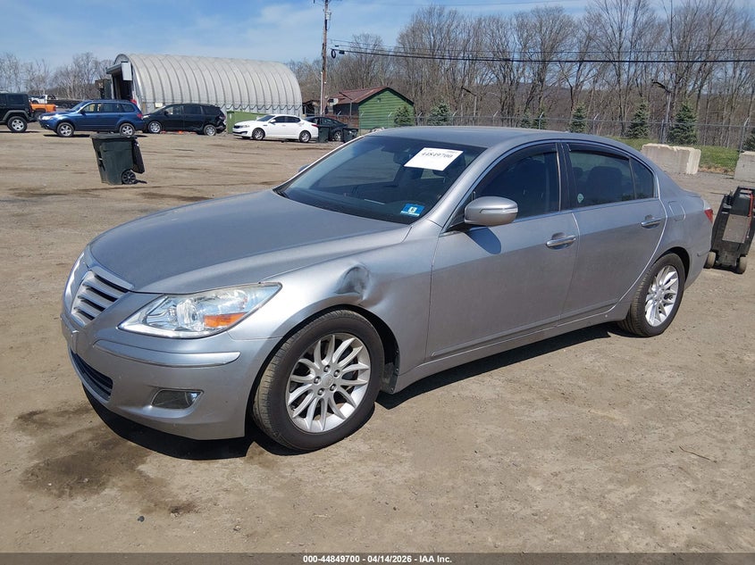 2009 Hyundai Genesis VIN KMHGC46E49U043581 IAAI salvage auction — SIDE, Salvage (New Jersey), sold $25 on 2026-07-16 (photo 2)
