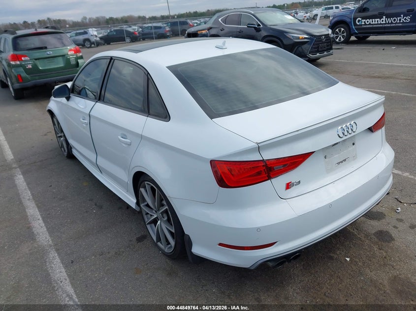 2016 Audi S3 VIN WAUB1GFF0G1100739 IAAI salvage auction — FRONT END, Salvage (New Jersey), sold $4,800 on 2026-07-29 (photo 3)