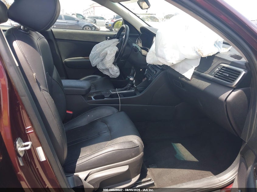 2018 Kia Optima VIN 5XXGU4L39JG242446 IAAI salvage auction — RIGHT FRONT, Salvage Title, sold $600 on 2026-07-16 (photo 5)