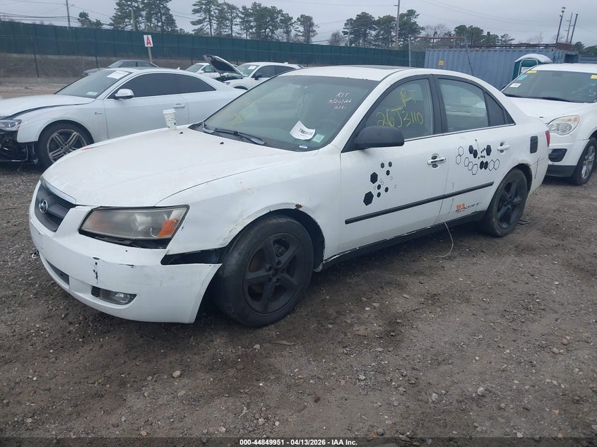 2007 Hyundai Sonata VIN 5NPET46C27H293791 IAAI salvage auction — RIGHT SIDE, Bill Of Sale (New York), sold $425 on 2026-07-14 (photo 2)