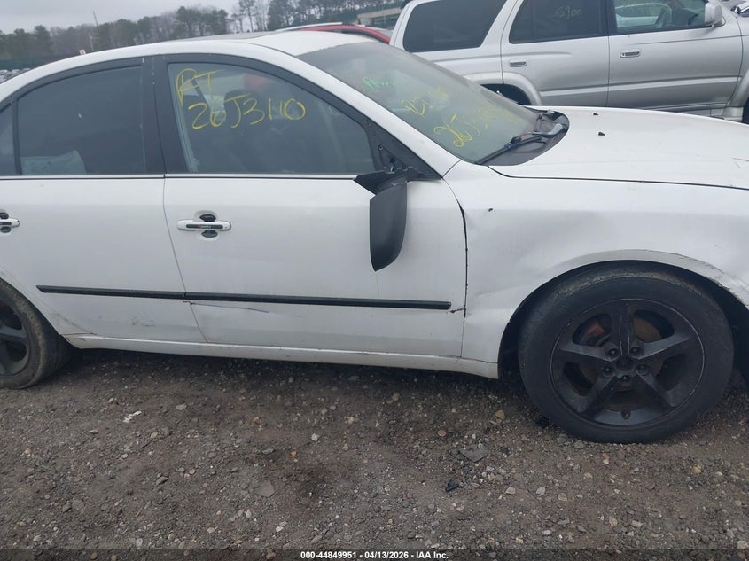2007 Hyundai Sonata VIN 5NPET46C27H293791 IAAI salvage auction — RIGHT SIDE, Bill Of Sale (New York), sold $425 on 2026-07-14 (photo 6)