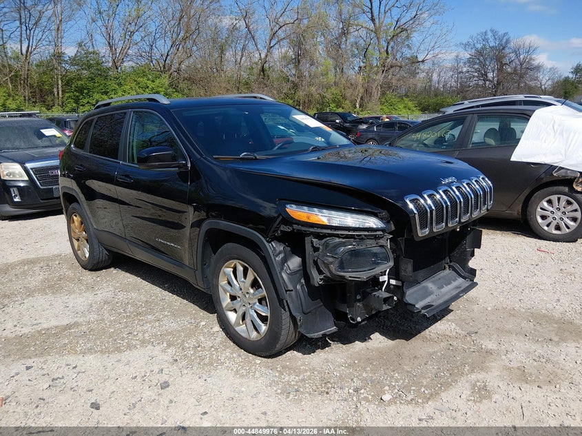2017 Jeep Cherokee VIN 1C4PJMDB0HW506919 IAAI salvage auction — FRONT END, Wait Title, sold $1,400 on 2026-07-20 (photo 1)