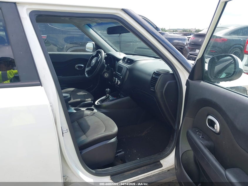 2017 Kia Soul VIN KNDJN2A2XH7437380 IAAI salvage auction — FRONT END, Original (Texas), sold $1,150 on 2026-07-29 (photo 5)