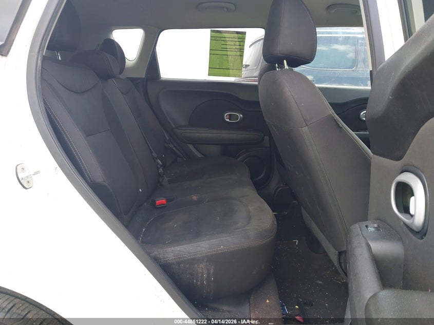 2017 Kia Soul VIN KNDJN2A2XH7437380 IAAI salvage auction — FRONT END, Original (Texas), sold $1,150 on 2026-07-29 (photo 8)
