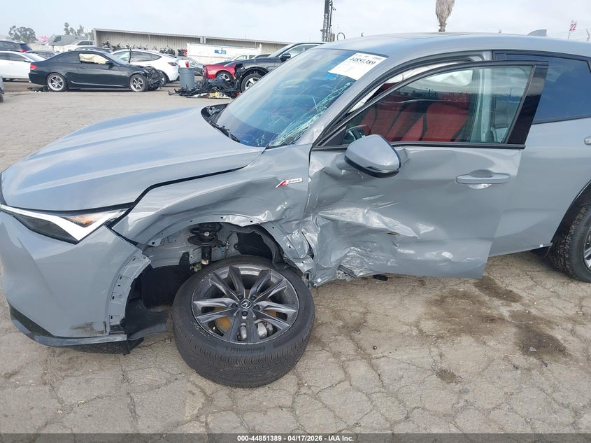2025 Acura Adx VIN 3HDSA1H5XSM704183 IAAI salvage auction — LEFT SIDE, Salvage Title, sold $5,950 on 2026-07-08 (photo 6)