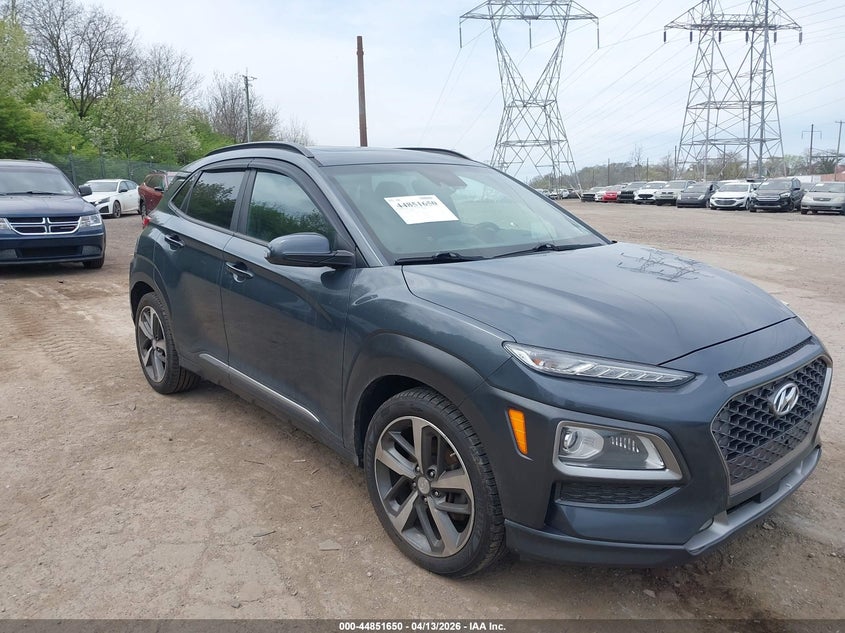 2019 Hyundai Kona VIN KM8K5CA5XKU233185 IAAI salvage auction — NORMAL WEAR, Salvage (Texas), sold $4,250 on 2026-07-31 (photo 1)