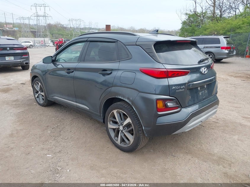 2019 Hyundai Kona VIN KM8K5CA5XKU233185 IAAI salvage auction — NORMAL WEAR, Salvage (Texas), sold $4,250 on 2026-07-31 (photo 3)
