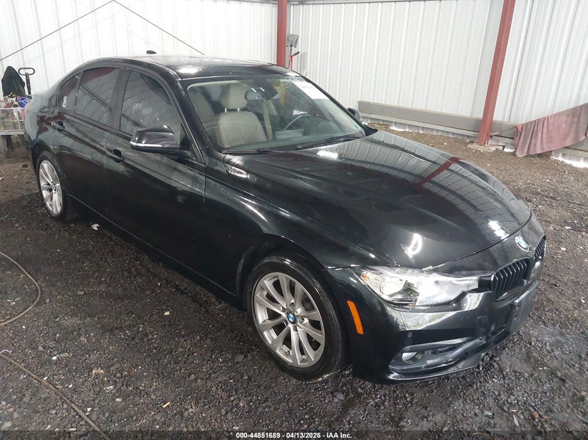 2016 BMW 3er VIN WBA8E1G54GNT36661 IAAI salvage auction — LEFT FRONT, Clear (Virginia), sold $2,825 on 2026-07-30 (photo 1)