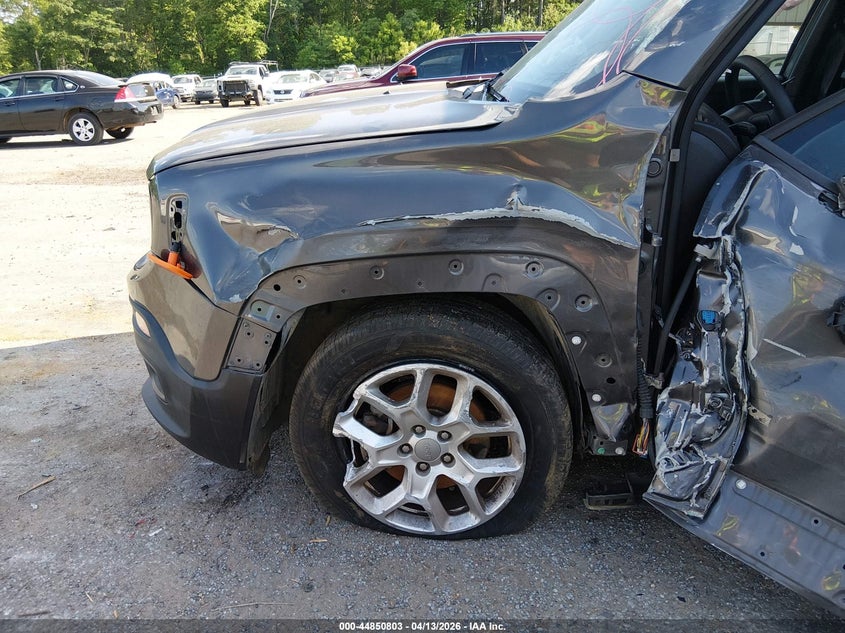 2018 Jeep Renegade VIN ZACCJABB1JPH57290 IAAI salvage auction — LEFT SIDE, Salvage Title, sold $950 on 2026-07-08 (photo 6)
