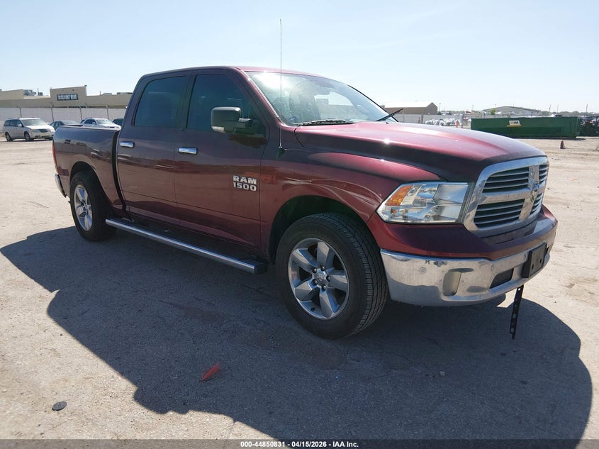 2017 Ram 1500 VIN 1C6RR7LG1HS810730 IAAI salvage auction — LEFT SIDE, Clear (Kansas), sold $2,900 on 2026-07-10 (photo 1)