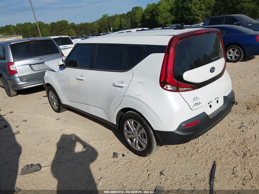 2021 Kia Soul VIN KNDJ23AU5M7139913 IAAI salvage auction — FRONT END, Salvage (North Carolina), sold $2,300 on 2026-07-13 (photo 3)