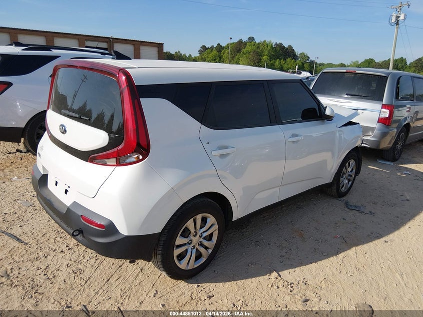 2021 Kia Soul VIN KNDJ23AU5M7139913 IAAI salvage auction — FRONT END, Salvage (North Carolina), sold $2,300 on 2026-07-13 (photo 4)
