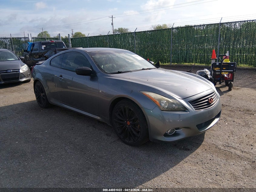 2011 Infiniti G VIN JN1CV6EK5BM212676 IAAI salvage auction — REAR END, Salvage (Kansas), sold $1,050 on 2026-07-24 (photo 1)