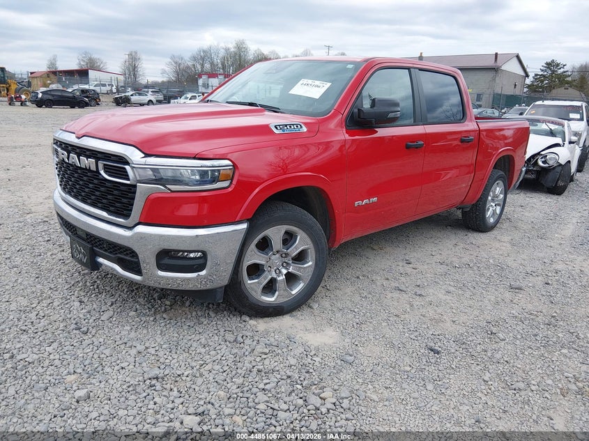 2025 Ram 1500 VIN 1C6RRFFG0SN754033 IAAI salvage auction — REAR END, Wait Title, sold $17,300 on 2026-07-12 (photo 2)