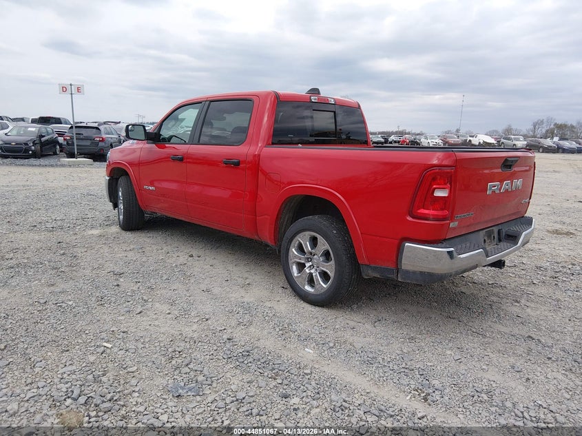 2025 Ram 1500 VIN 1C6RRFFG0SN754033 IAAI salvage auction — REAR END, Wait Title, sold $17,300 on 2026-07-12 (photo 3)