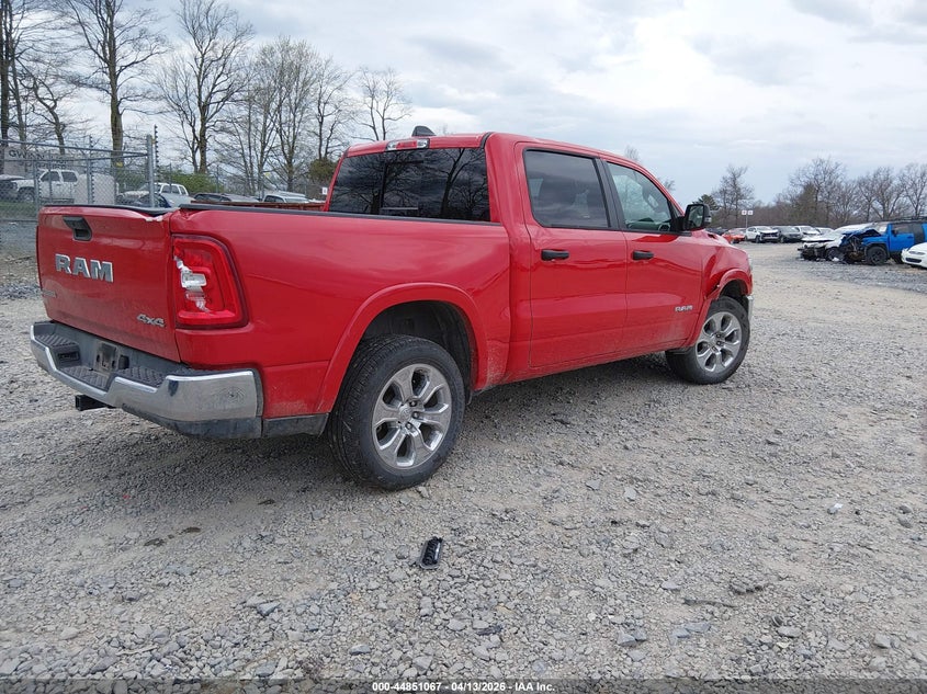 2025 Ram 1500 VIN 1C6RRFFG0SN754033 IAAI salvage auction — REAR END, Wait Title, sold $17,300 on 2026-07-12 (photo 4)