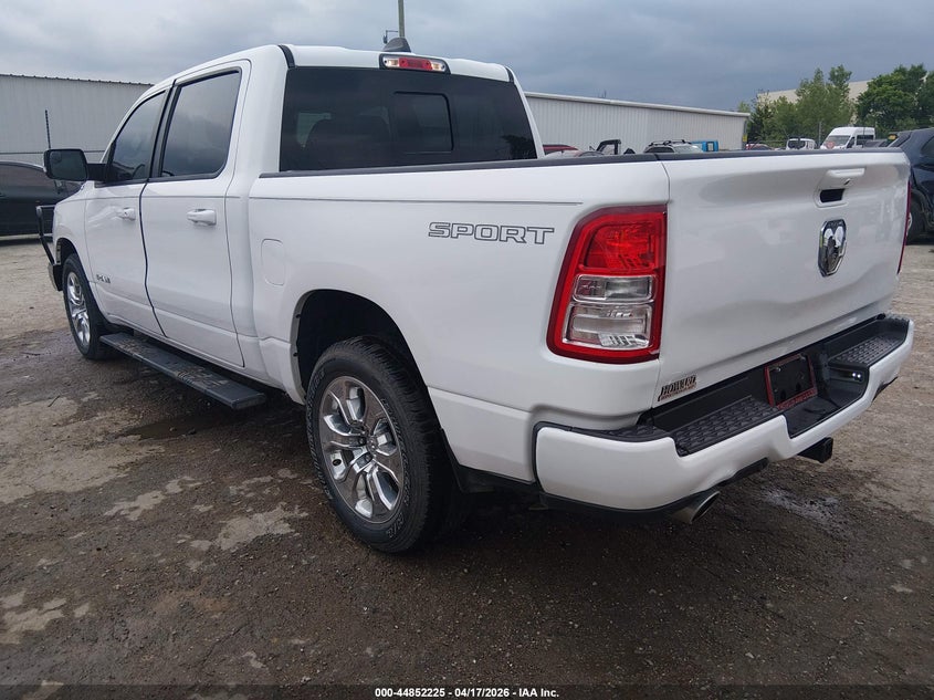 2021 Ram 1500 VIN 1C6SRFFT1MN637403 IAAI salvage auction — FRONT END, Salvage Title, sold $16,725 on 2026-08-01 (photo 3)