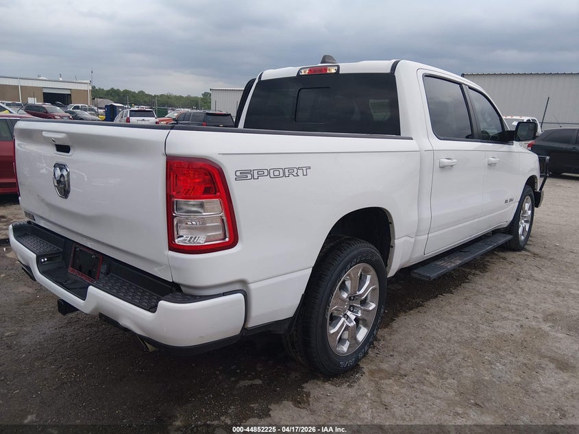 2021 Ram 1500 VIN 1C6SRFFT1MN637403 IAAI salvage auction — FRONT END, Salvage Title, sold $16,725 on 2026-08-01 (photo 4)