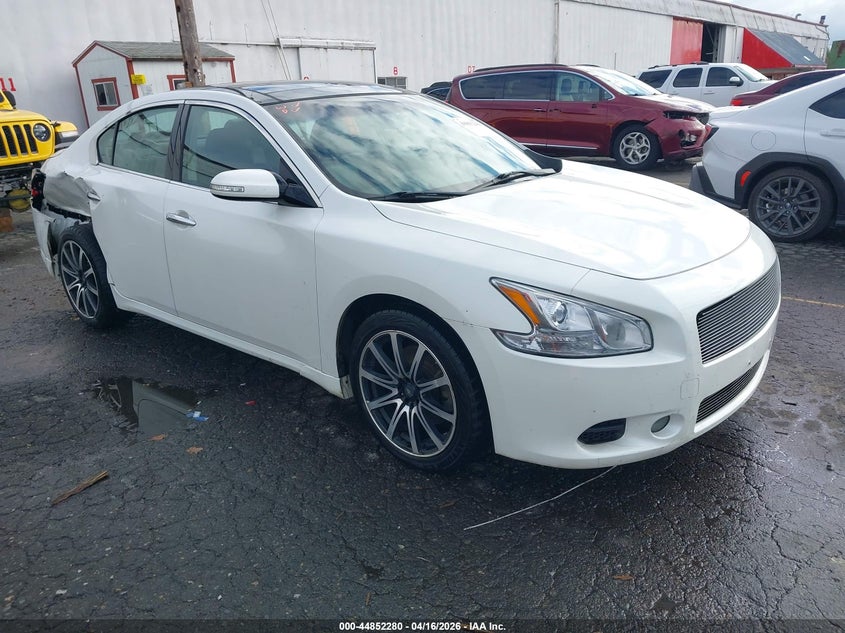 2014 Nissan Maxima VIN 1N4AA5AP5EC433867 IAAI salvage auction — RIGHT SIDE, Salvage (Oregon), sold $1,500 on 2026-07-09 (photo 1)