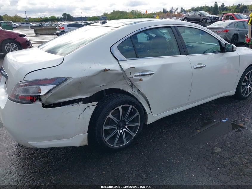 2014 Nissan Maxima VIN 1N4AA5AP5EC433867 IAAI salvage auction — RIGHT SIDE, Salvage (Oregon), sold $1,500 on 2026-07-09 (photo 6)