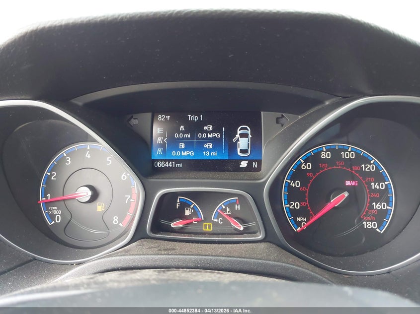 2016 Ford Focus rs VIN WF0DP3THXG4116192 IAAI salvage auction — THEFT, Original (Texas), sold $9,200 on 2026-07-07 (photo 7)