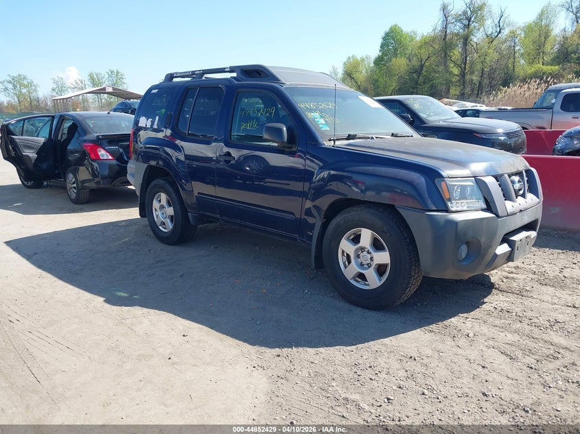 2006 Nissan Xterra VIN 5N1AN08U26C540062 IAAI salvage auction — FRONT END, Clear (Texas), sold $500 on 2026-07-09 (photo 1)