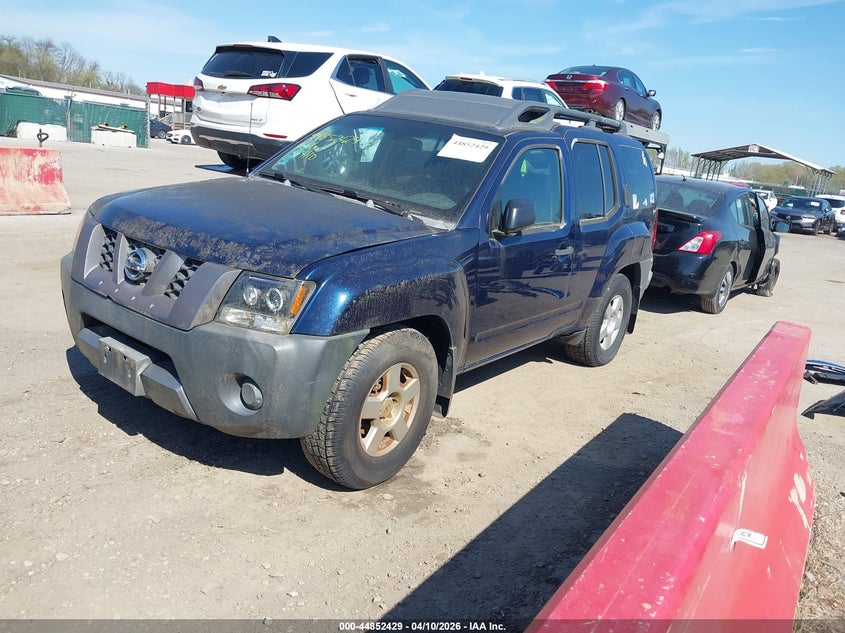 2006 Nissan Xterra VIN 5N1AN08U26C540062 IAAI salvage auction — FRONT END, Clear (Texas), sold $500 on 2026-07-09 (photo 2)