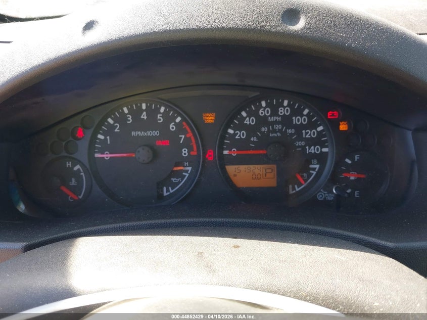 2006 Nissan Xterra VIN 5N1AN08U26C540062 IAAI salvage auction — FRONT END, Clear (Texas), sold $500 on 2026-07-09 (photo 7)