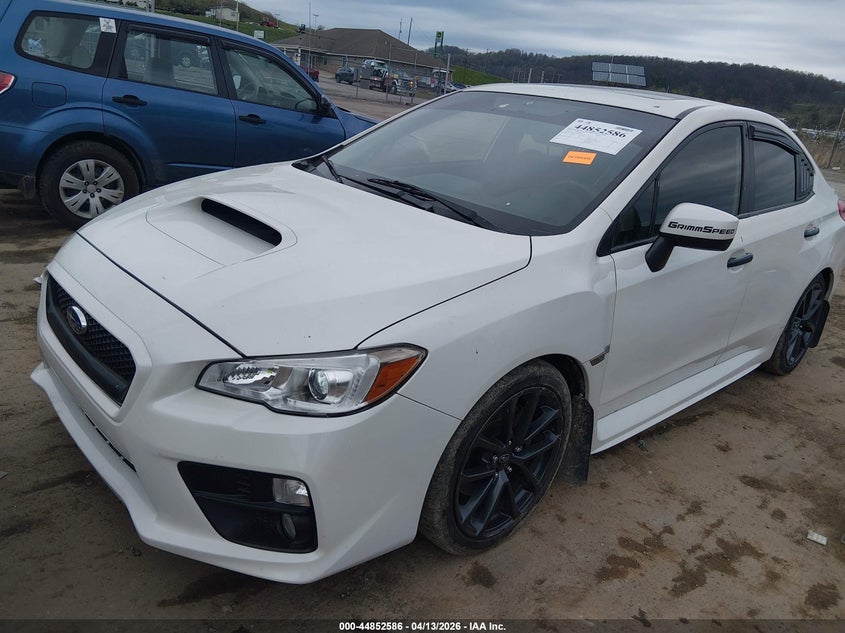 2017 Subaru Wrx VIN JF1VA1E63H9832127 IAAI salvage auction — WATER/FLOOD, Salvage Title, sold $3,500 on 2026-07-09 (photo 2)