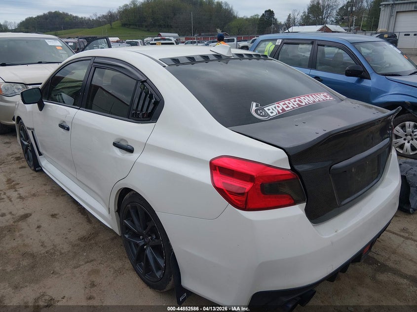 2017 Subaru Wrx VIN JF1VA1E63H9832127 IAAI salvage auction — WATER/FLOOD, Salvage Title, sold $3,500 on 2026-07-09 (photo 3)