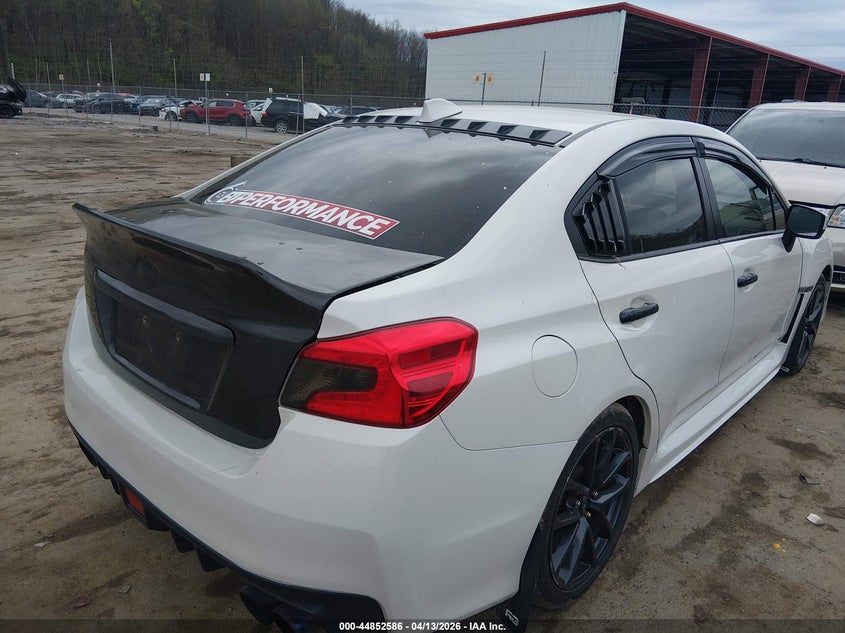 2017 Subaru Wrx VIN JF1VA1E63H9832127 IAAI salvage auction — WATER/FLOOD, Salvage Title, sold $3,500 on 2026-07-09 (photo 4)
