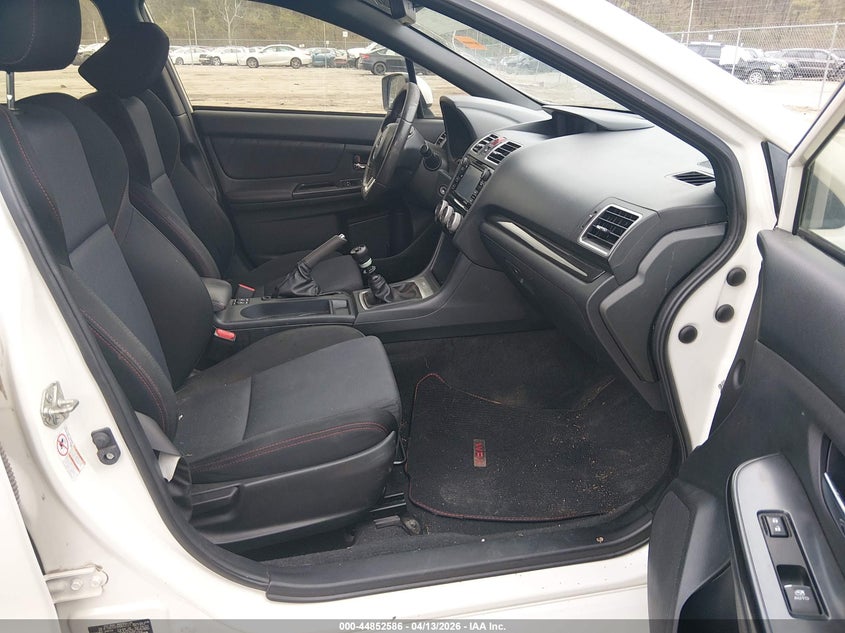 2017 Subaru Wrx VIN JF1VA1E63H9832127 IAAI salvage auction — WATER/FLOOD, Salvage Title, sold $3,500 on 2026-07-09 (photo 5)