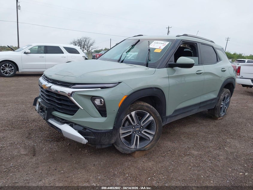 2025 Chevrolet Trailblazer VIN KL79MPSP4SB084178 IAAI salvage auction — FRONT END, Original (Texas), sold $3,550 on 2026-07-28 (photo 2)