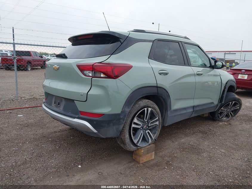 2025 Chevrolet Trailblazer VIN KL79MPSP4SB084178 IAAI salvage auction — FRONT END, Original (Texas), sold $3,550 on 2026-07-28 (photo 4)