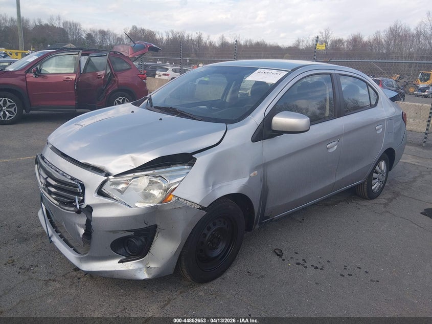 2017 Mitsubishi Mirage VIN ML32F3FJ6HH000917 IAAI salvage auction — REAR END, Wait Title, sold $1,225 on 2026-07-16 (photo 2)