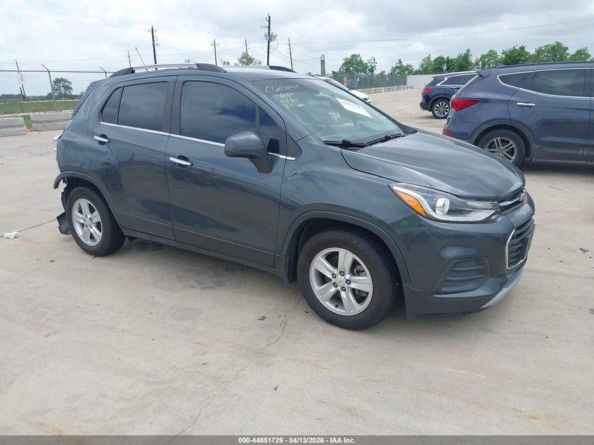 2018 Chevrolet Trax VIN KL7CJLSB3JB723029 IAAI salvage auction — FRONT & REAR, Salvage (Texas), sold $1,650 on 2026-07-31 (photo 1)