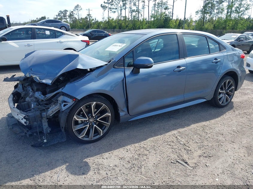 2021 Toyota Corolla VIN 5YFS4MCE1MP097684 IAAI salvage auction — FRONT END, Wait Title, sold $825 on 2026-07-28 (photo 2)