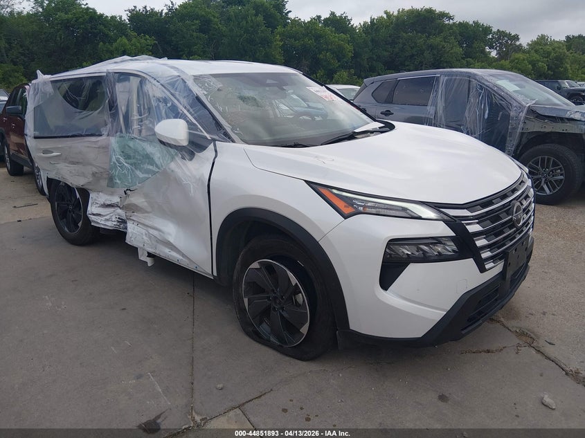 2025 Nissan Rogue VIN JN8BT3BAXSW343989 IAAI salvage auction — RIGHT SIDE, Salvage Title, sold $4,000 on 2026-07-29 (photo 1)