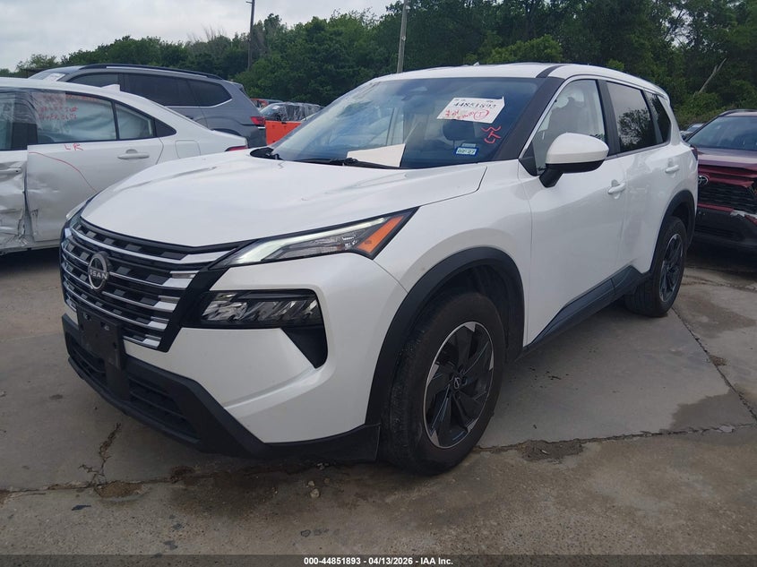 2025 Nissan Rogue VIN JN8BT3BAXSW343989 IAAI salvage auction — RIGHT SIDE, Salvage Title, sold $4,000 on 2026-07-29 (photo 2)