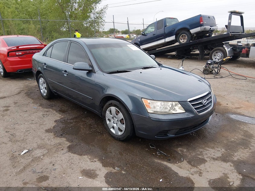 2009 Hyundai Sonata VIN 5NPET46C89H557874 IAAI salvage auction — LEFT & RIGHT, Salvage (New Mexico), sold $500 on 2026-07-27 (photo 1)