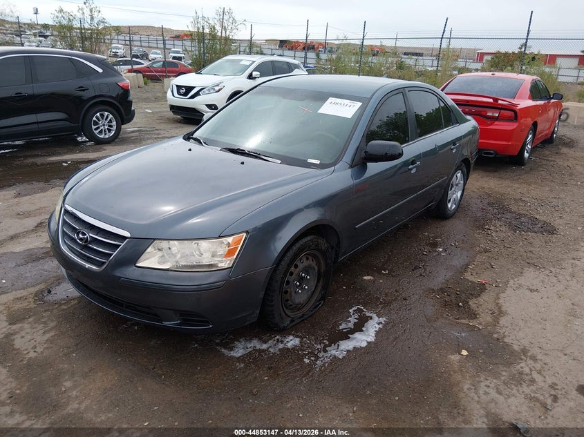2009 Hyundai Sonata VIN 5NPET46C89H557874 IAAI salvage auction — LEFT & RIGHT, Salvage (New Mexico), sold $500 on 2026-07-27 (photo 2)