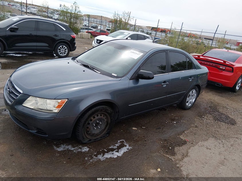 2009 Hyundai Sonata VIN 5NPET46C89H557874 IAAI salvage auction — LEFT & RIGHT, Salvage (New Mexico), sold $500 on 2026-07-27 (photo 6)
