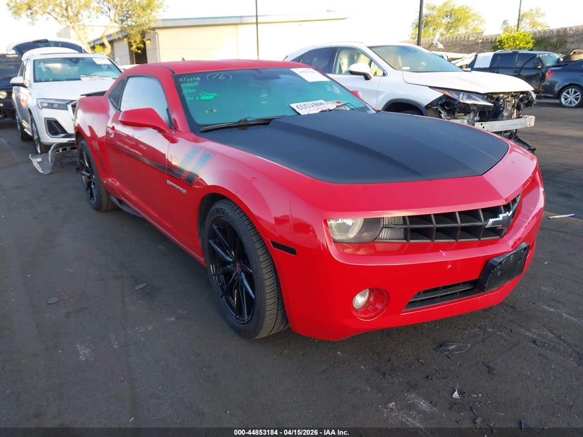 2011 Chevrolet Camaro VIN 2G1FA1ED1B9121016 IAAI salvage auction — FRONT & REAR, Salvage Certificate (California), sold $2,000 on 2026-07-12 (photo 1)